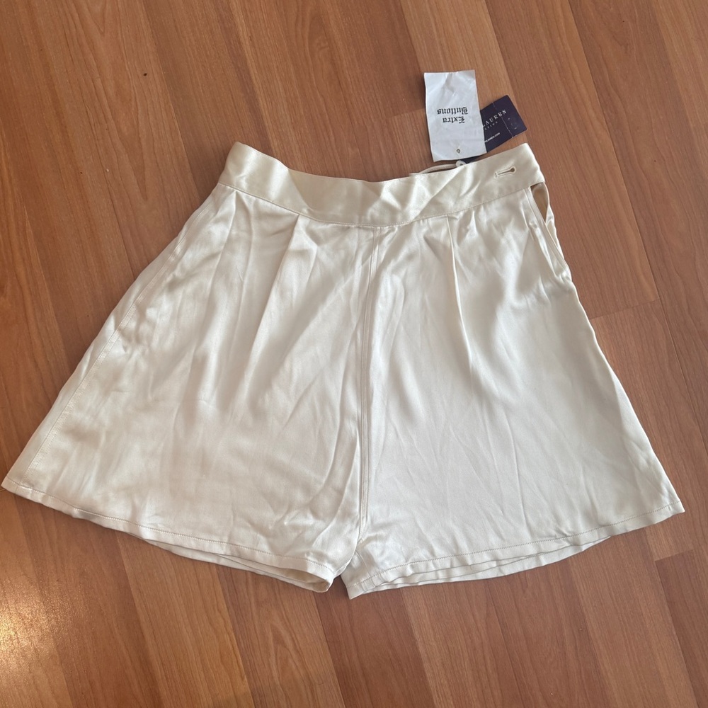 Ralph Lauren Collection Purple Label Silk Shorts - NWT